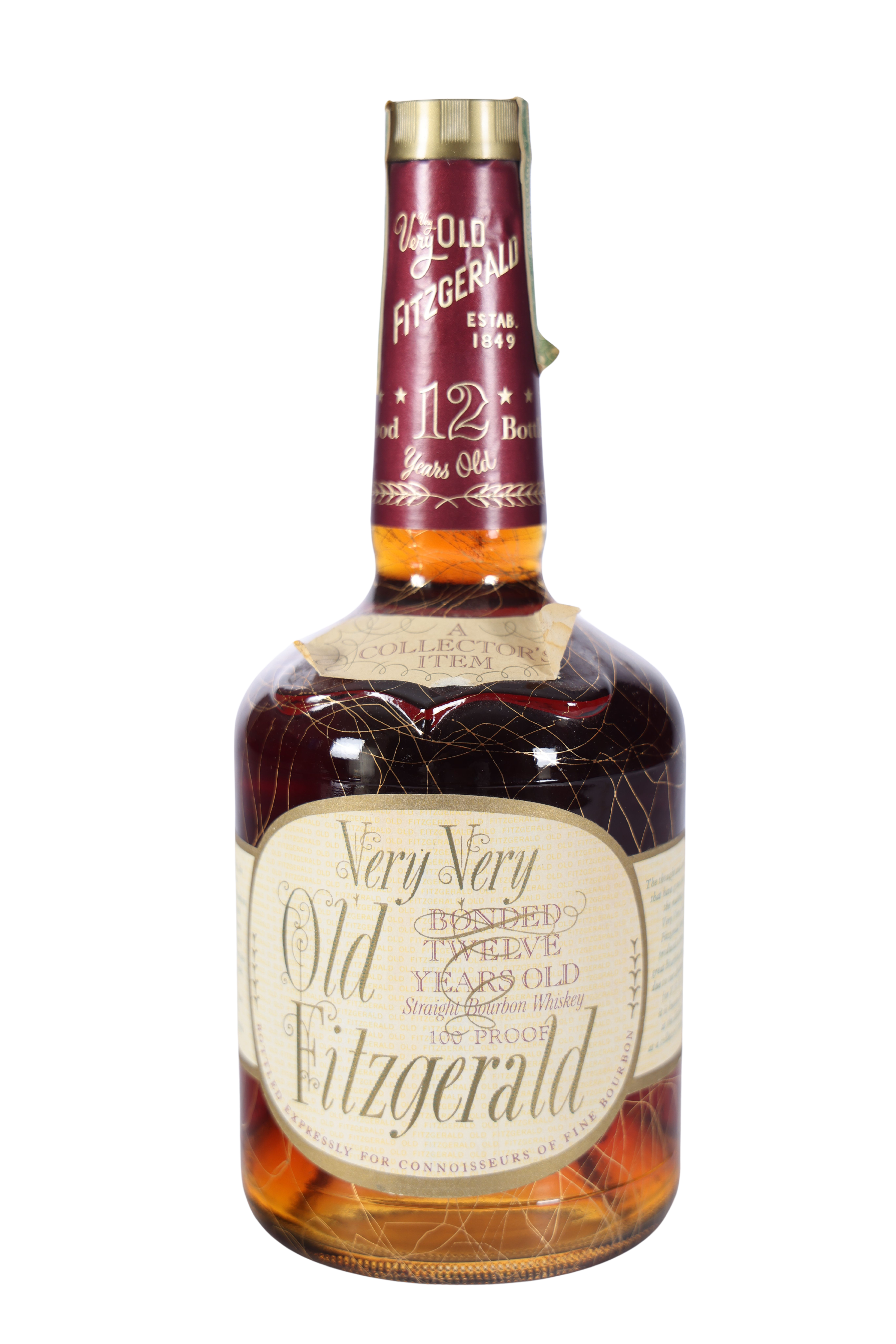 Very Very Old Fitzgerald 12 Year Bottled in Bond Stitzel-Weller